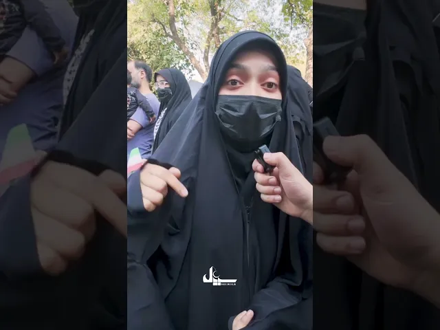 ⁣Jamia ki student ne America ko kiya challenge! #khamenei