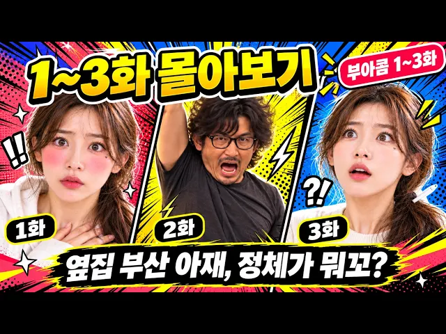 부산 사투리 AI 드라마 몰아보기 부아콤