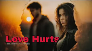  love hurts 80s style rock ballad cinematic duet official lyric video 