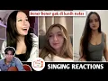 Sampe ngebet banget ini cewek bule abis di nyanyiin wkwkwk SINGING REACTIONS OmeTV