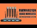200 FT DISTANCE TEST with the Rockville RWM4401UH QUAD Mic Wireless UHF Microphone System