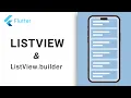 Mastering Flutter ListView and ListView builder