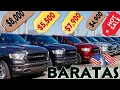 WOW muchas CAMIONETAS BARATAS en USA - ASI se CONSIGUEN TRUCO FACIL
