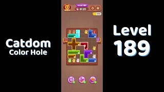 Catdom Color Hole Level 189 Screenshot