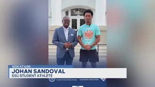 Savannah State athlete previously detained by ICE thanks supporters