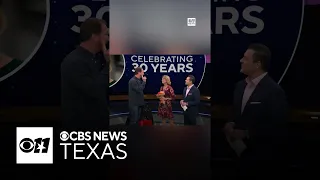 Babe Laufenberg surprises Karen on her 30th anniversary