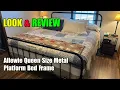Allewie Metal Bed Frame Review Best Affordable Victorian Style Bed
