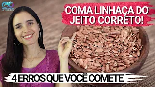 Aprenda a comer LINHAÇA corretamente | Não cometa estes 4 erros comuns