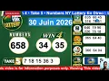 LIVE New York Lottery Midday Results 30 JUIN 2026 Win 4 Take 5 Numbers NY Lottery En Direc