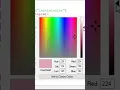 Python program to show color chooser using Tkinter