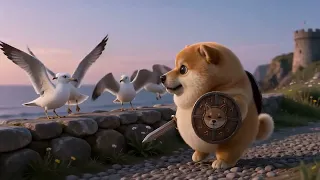 [Healing] The sunset by the seaside of the Blade Shield Dog