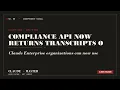 Compliance API now returns transcripts of local Cowork and Claude Code sessions Claude Master