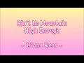 Ain't No Mountain High Enough (Lyrics) ~ Diana Ross