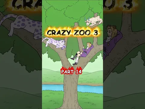 Crazy Zoo 3 - Part 14 |  Can a Ninja Cat Really Lose?!