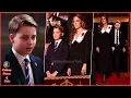 Heartwarming Moment: George Melt Hearts As Joins Catherine For His First At Festival Of Remembrance