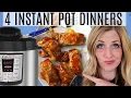 4 EASY Instant Pot Dinners - Dump and Go Recipes