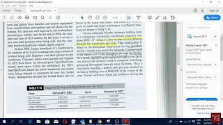 SCM 6 Mixed integer linear programming SportStuff com Case Solution Part 1