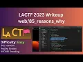 SQL Injection with b85 encoding bypass - LACTF 2023