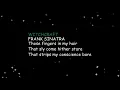 Witchcraft - Frank Sinatra (Lyrics)