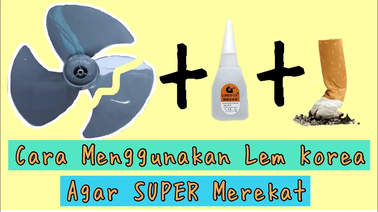 Cara membuat Lem Layangan | Cara membuat Lem pelastik & kertas | Cara membuat Lem serbaguna. 