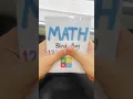 Math blind bag