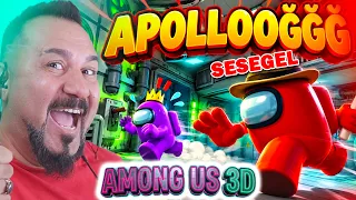 AMONGUS EKİBİ 2026! APOLLO ÇIĞLIK ATTI! EKİPLE AMONG US 3D OYNUYORUZ