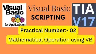 Practical Number -02 Mathematical operations using Visual Basic Application Scripting