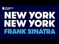Download Lagu Frank Sinatra - New York, New York (Karaoke with Lyrics)