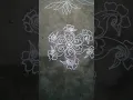 Lagu Rangoli# Thursday special rangoli design# YouTube short video# Simple and easy rangoli #Muggulu#
