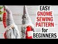 Scandinavian Gnome Sewing Pattern Elegant Christmas Gnome DIY Christmas Gnome DIY Gnome
