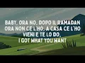 Ghali - Paprika (Testo/Lyrics)