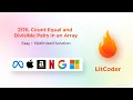 2176 Count Equal and Divisible Pairs in an Array Leetcode Biweekly Java Solution 3ms Easy