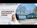Affordable Kentucky Home Kentucky Home For Sale Somerset KY