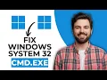 How To Fix C Windows System 32 CMD EXE Best Method