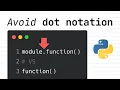 The Brutal Truth Of Dot Notation In Python