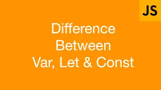 Difference between var and let let and const Javascript Interview Java crack