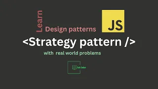 Design patterns in JavaScript Strategy pattern Code explained