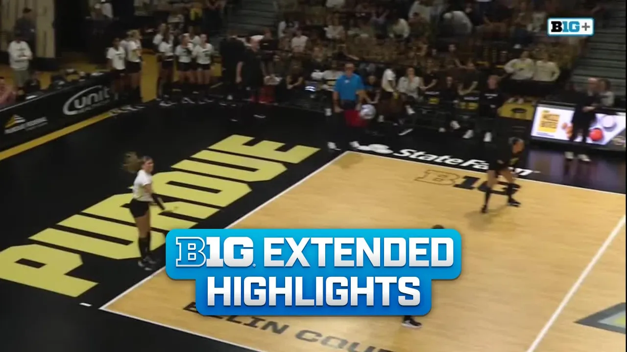 Minnesota at Purdue | Extended Highlights | Big Ten Volleyball | 10/23/2026