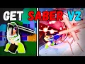 How To Get Saber V2 In Blox Fruits!
