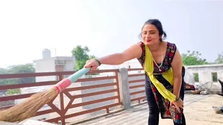  buffalomilkingbyhand cowmilking cleaningvlognew cleaning desi