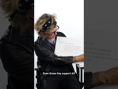 We Asked Green Day If They Support AI...