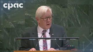 Bob Rae Delivers Final Speech As Canada S Ambassador To The U N November 13 2025 