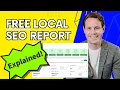 Your FREE Local SEO Report from BrightLocal - Explained