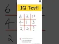 Test your IQ Solution 101