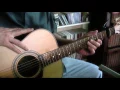 James Taylor guitar lesson #3 (Close Your Eyes) -- ThinkingDog06