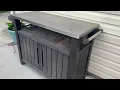 Honest review on Keter Unity BBQ Table and a grill Station Keter Outdoor Rolling Table Cart