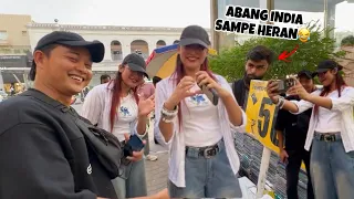 DIDEKETIN CEWE CANTIK INDIA SAMPE DI KASIH LOVE DONG😳KAGET SIH SAMPE DIMINTA FOTO,LUCU TP SERUU