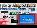 How to Install Update - cia or 3dsx Homebrew Apps Manually