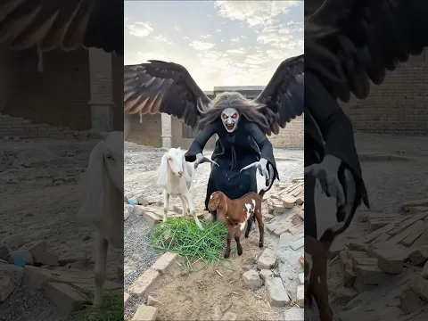 Help of Goat real man #viral #goat #viralmanimeraj
