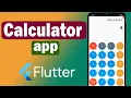 Simple Calculator App Flutter Speed Code 2024